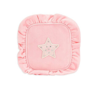 Stoney Clover Lane Sunburst Velvet Ruffle Mini Pouch Pink 2094
